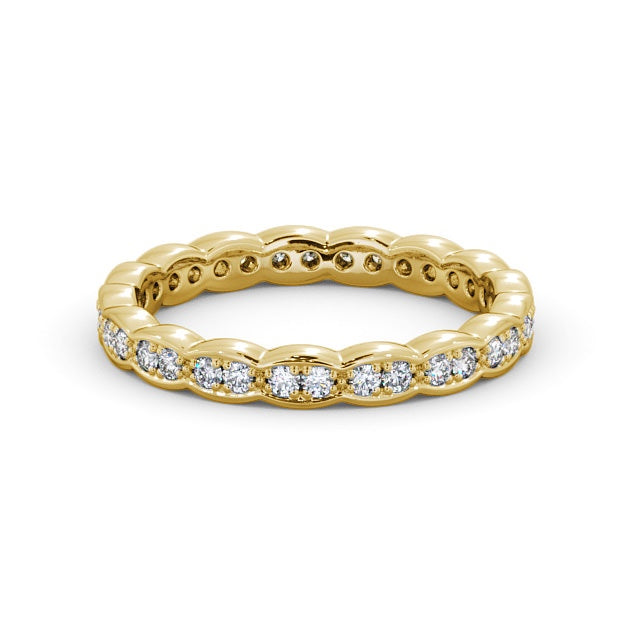 The Grace Band — Lab Diamond Vintage Eternity Band