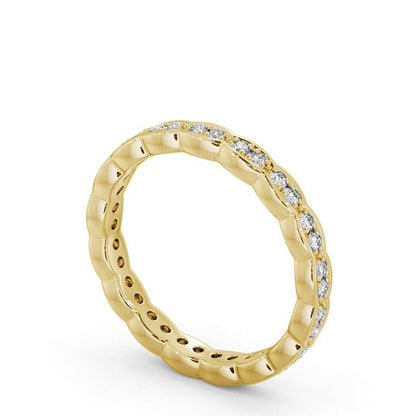 The Grace Band — Lab Diamond Vintage Eternity Band