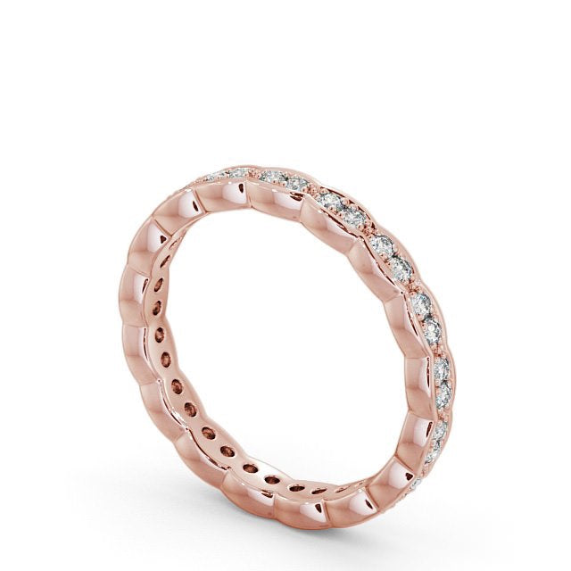 The Grace Band — Lab Diamond Vintage Eternity Band