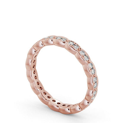 The Grace Band — Lab Diamond Vintage Eternity Band
