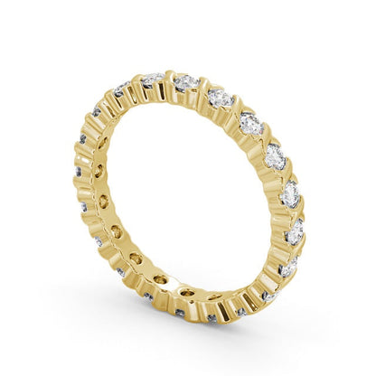 The Grace Band — Round Lab Diamond Vintage Eternity Band II
