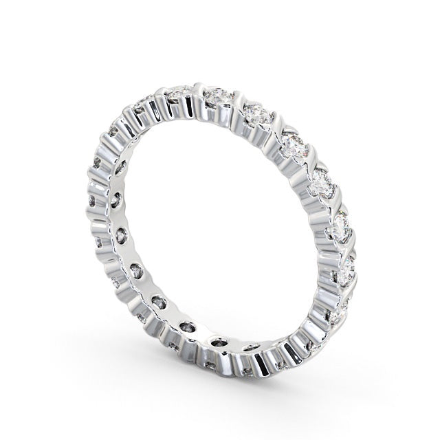 The Grace Band — Round Lab Diamond Vintage Eternity Band II