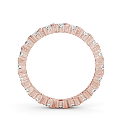 The Grace Band — Round Lab Diamond Vintage Eternity Band II