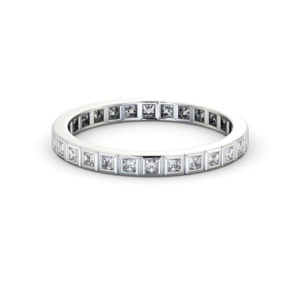 The Grace Band — Princess Lab Diamond Vintage Eternity Band
