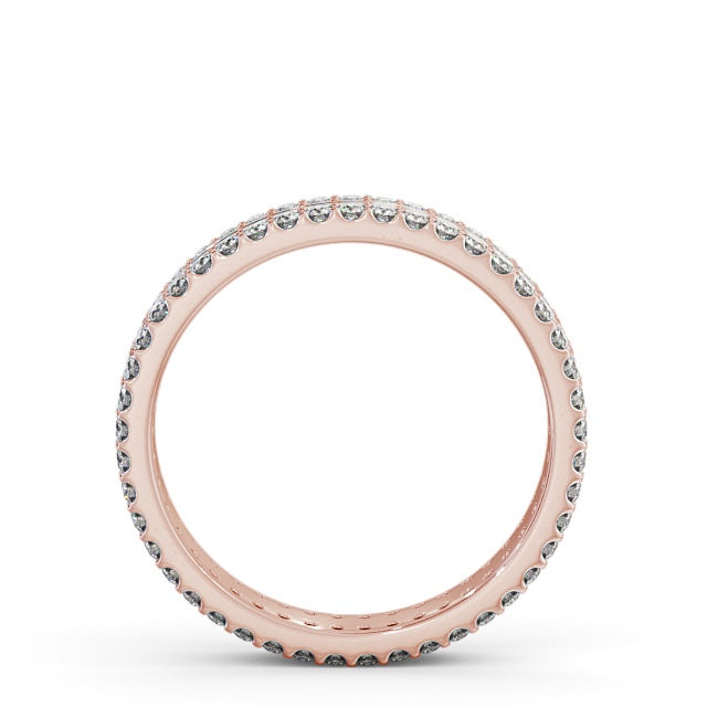 The Aurora Band — Round Lab Diamond Double Row Eternity Band III