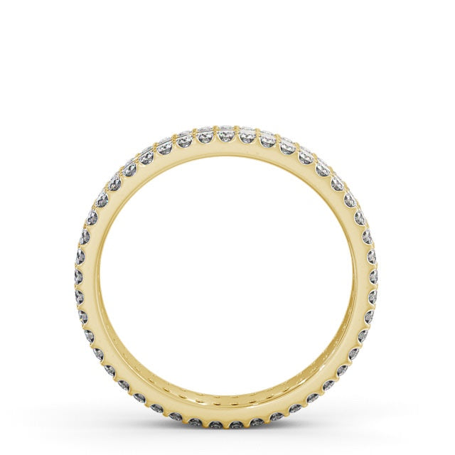 The Aurora Band — Round Lab Diamond Double Row Eternity Band III