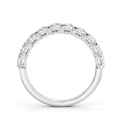 The Clara Band — Round Lab Diamond Classic Half Eternity Band II