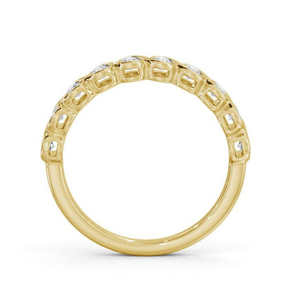 The Clara Band — Round Lab Diamond Classic Half Eternity Band II