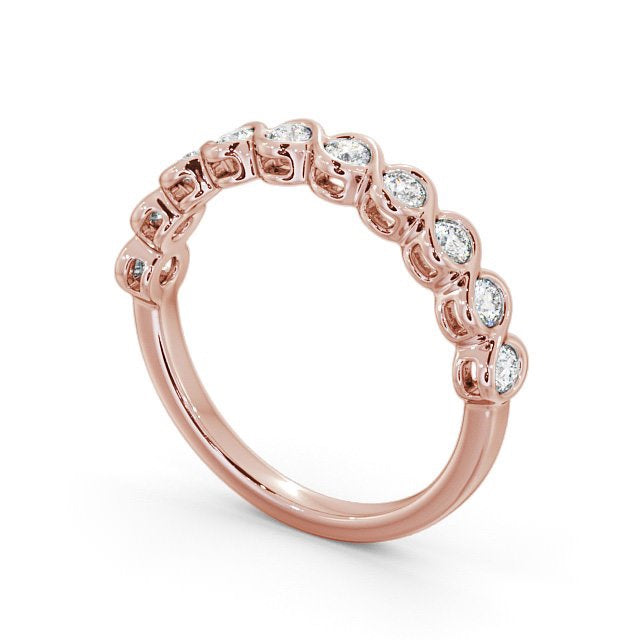 The Clara Band — Round Lab Diamond Classic Half Eternity Band II