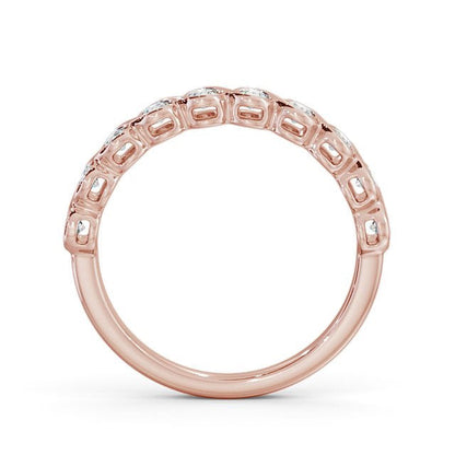 The Clara Band — Round Lab Diamond Classic Half Eternity Band II