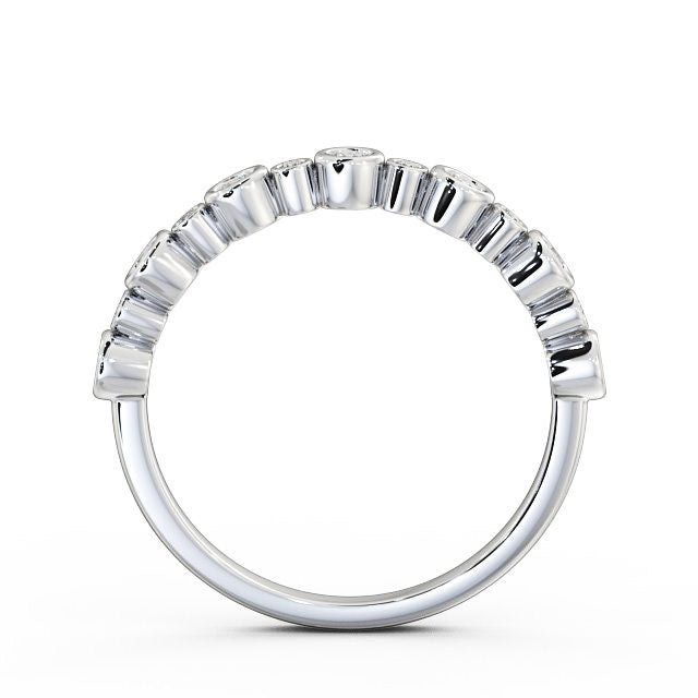 The Grace Band — Round Lab Diamond Vintage Half Eternity Band V
