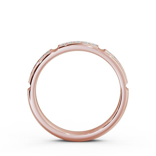 The Clara Band — Round Lab Diamond Classic Half Eternity Band