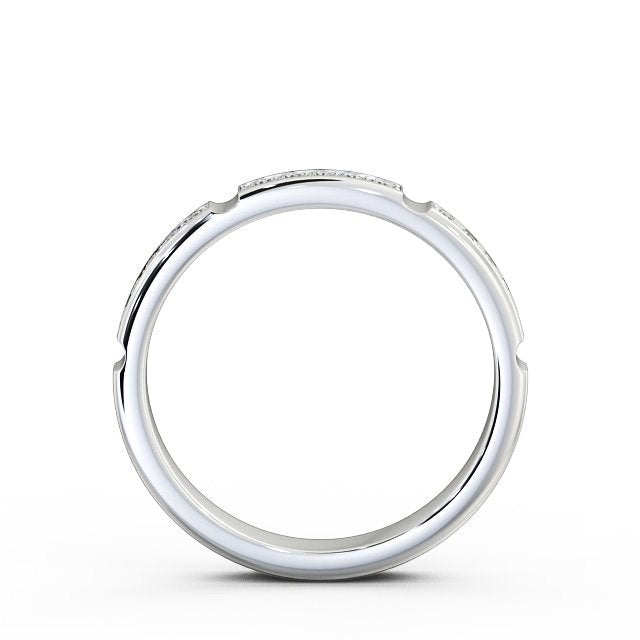 The Clara Band — Round Lab Diamond Classic Half Eternity Band