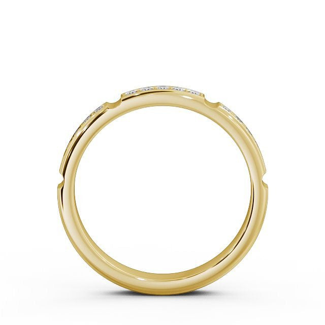 The Clara Band — Round Lab Diamond Classic Half Eternity Band