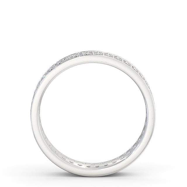 The Aurora Band — Round Lab Diamond Double Row Eternity Band II
