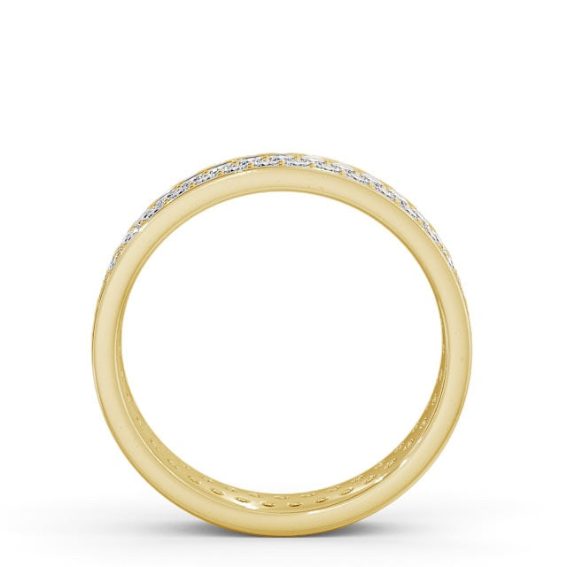The Aurora Band — Round Lab Diamond Double Row Eternity Band II