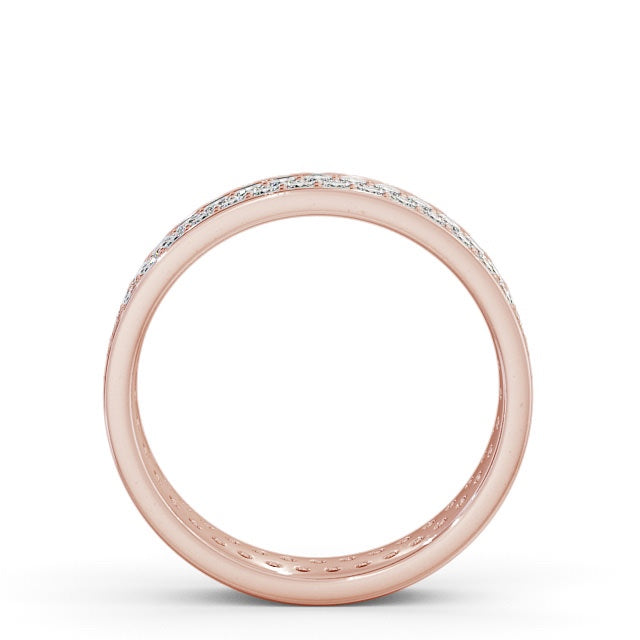 The Aurora Band — Round Lab Diamond Double Row Eternity Band II