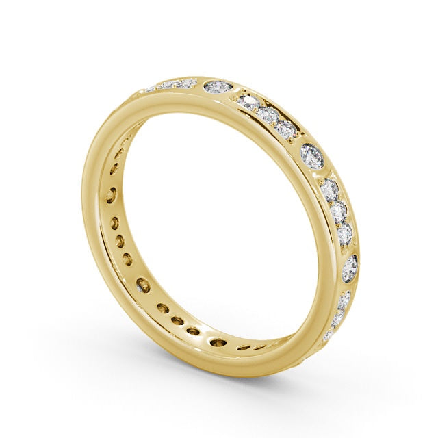 The Grace Band — Round Lab Diamond Vintage Eternity Band
