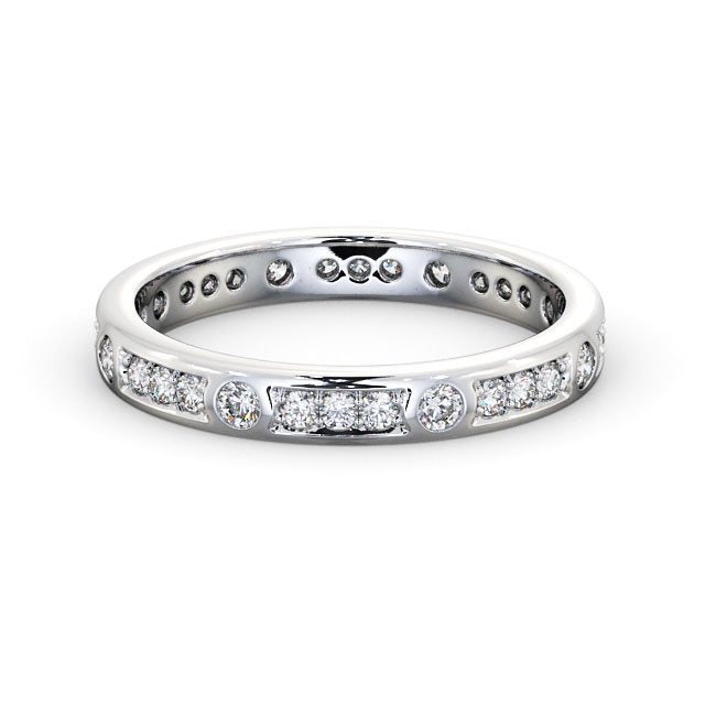 The Grace Band — Round Lab Diamond Vintage Eternity Band