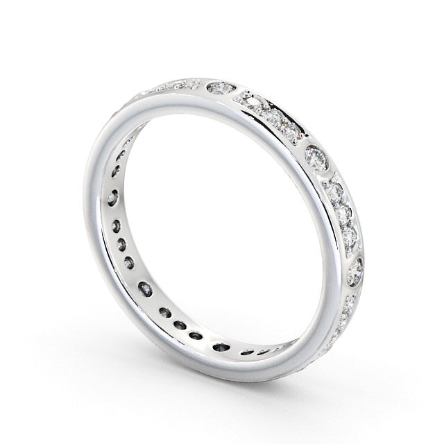 The Grace Band — Round Lab Diamond Vintage Eternity Band