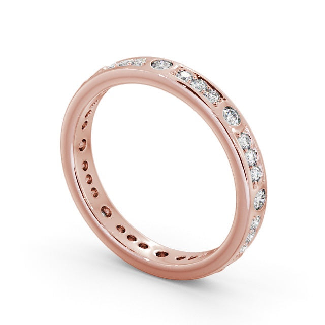 The Grace Band — Round Lab Diamond Vintage Eternity Band