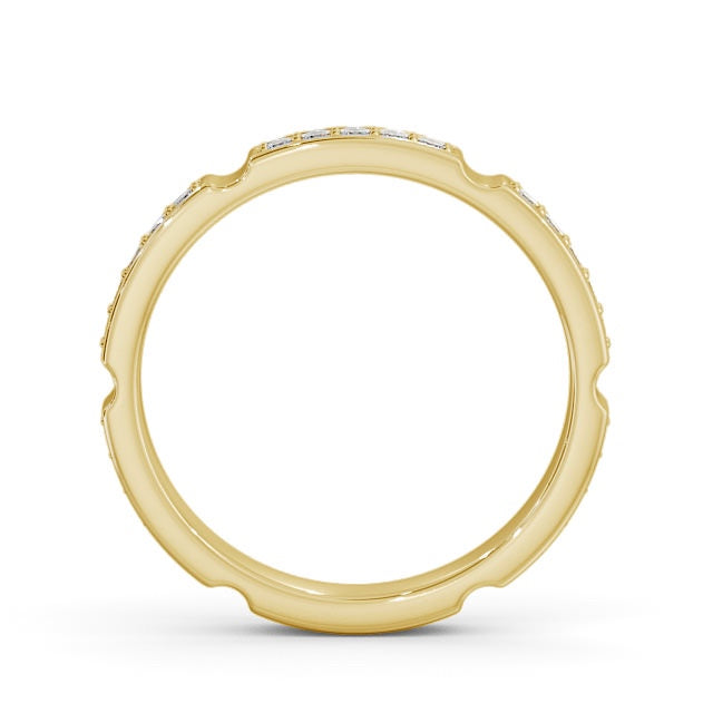 The Isla Band — Round Lab Diamond Contemporary Eternity Band