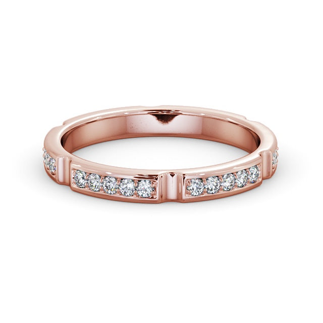 The Isla Band — Round Lab Diamond Contemporary Eternity Band