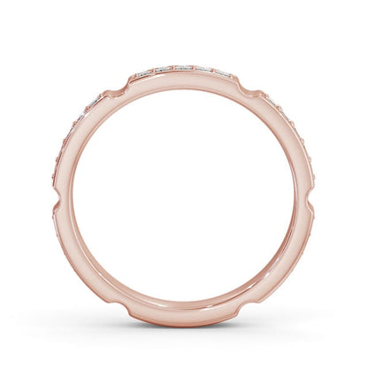 The Isla Band — Round Lab Diamond Contemporary Eternity Band