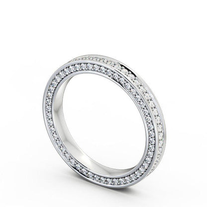The Clara Band — Round Lab Diamond Classic Eternity Band