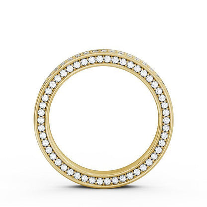 The Clara Band — Round Lab Diamond Classic Eternity Band