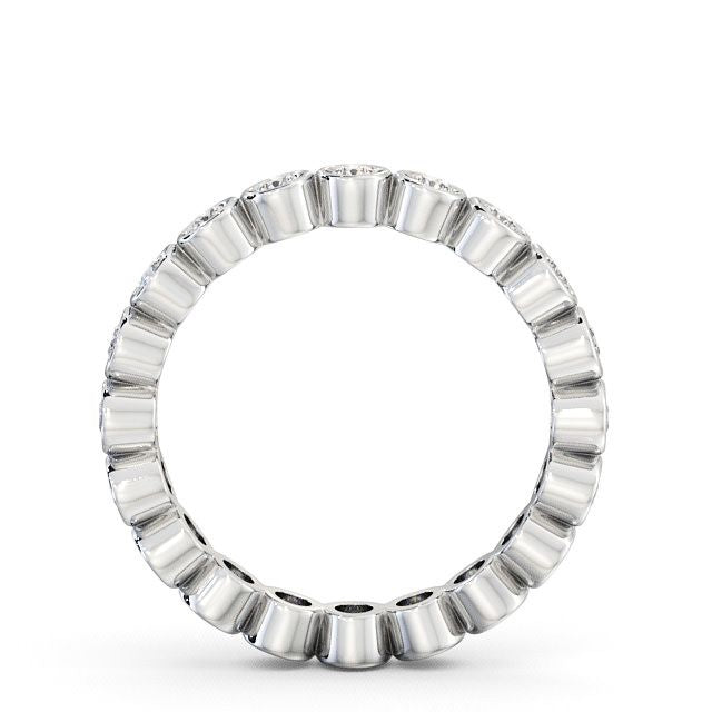 The Eva Band — Round Lab Diamond Bezel-Set Eternity Band II