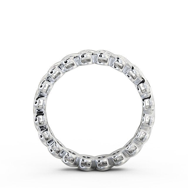 The Eva Band — Round Lab Diamond Bezel-Set Eternity Band