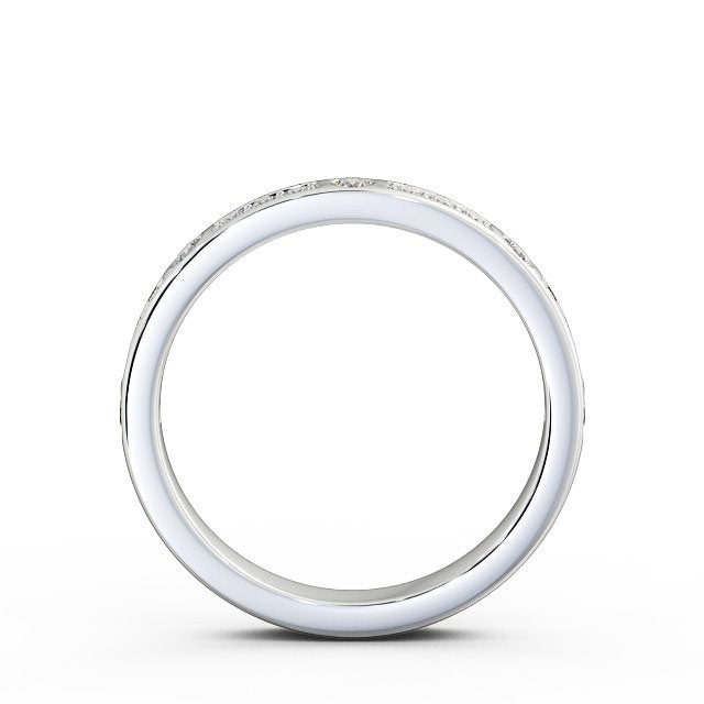 The Grace Band — Round Lab Diamond Vintage Half Eternity Band III