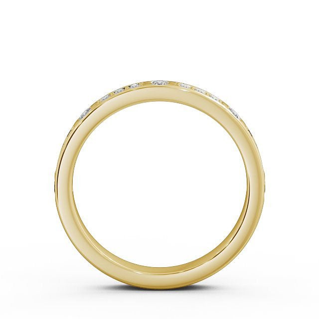 The Grace Band — Round Lab Diamond Vintage Half Eternity Band III