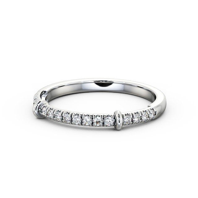 The Grace Band — Round Lab Diamond Vintage Half Eternity Band II