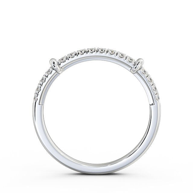 The Grace Band — Round Lab Diamond Vintage Half Eternity Band II