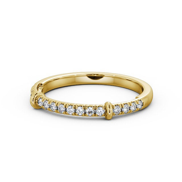 The Grace Band — Round Lab Diamond Vintage Half Eternity Band II