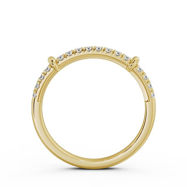 The Grace Band — Round Lab Diamond Vintage Half Eternity Band II