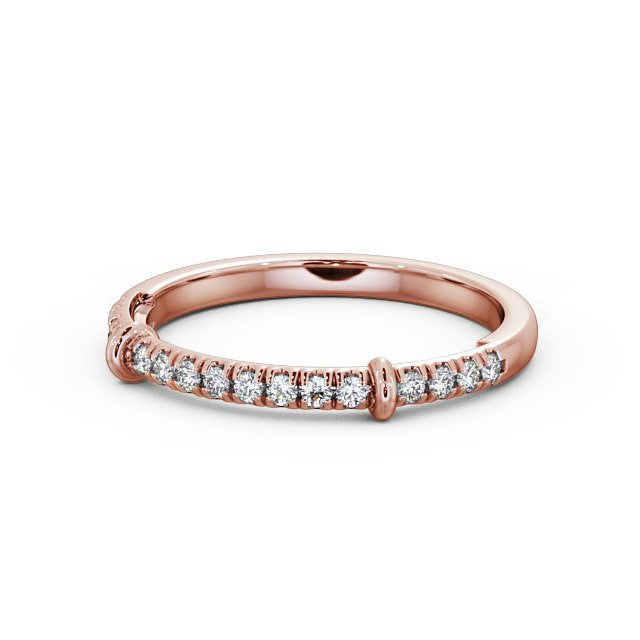 The Grace Band — Round Lab Diamond Vintage Half Eternity Band II