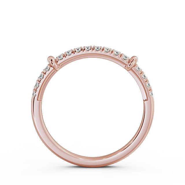 The Grace Band — Round Lab Diamond Vintage Half Eternity Band II