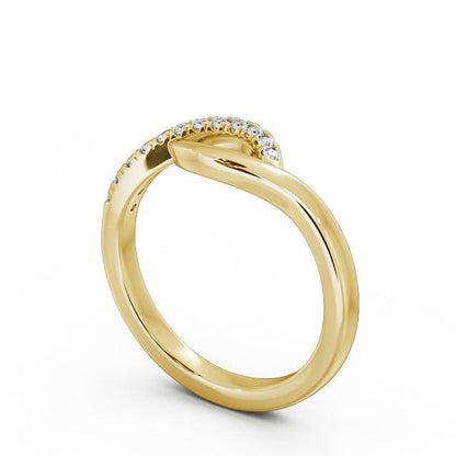 The Isla Band — Lab Diamond Contemporary Half Eternity Band