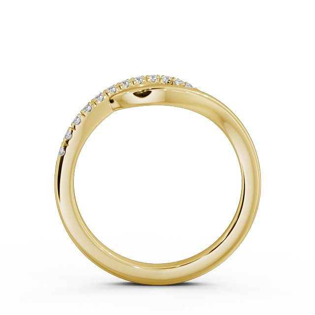 The Isla Band — Lab Diamond Contemporary Half Eternity Band