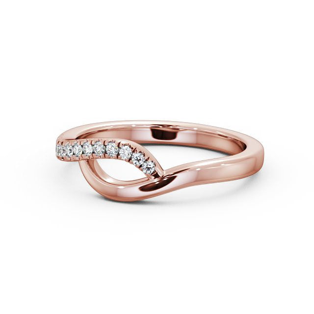 The Isla Band — Lab Diamond Contemporary Half Eternity Band