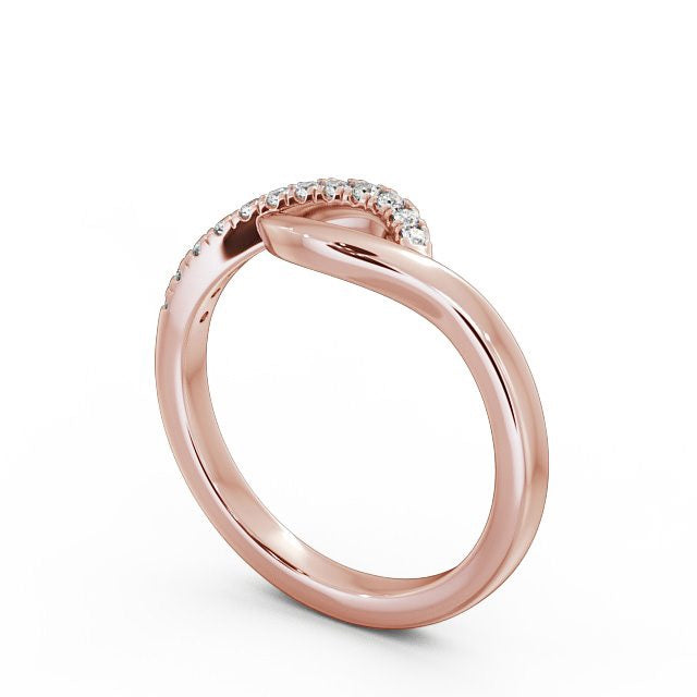 The Isla Band — Lab Diamond Contemporary Half Eternity Band